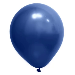 Balão Redondo Profissional Cromado 9" 23cm Azul - Art-Látex