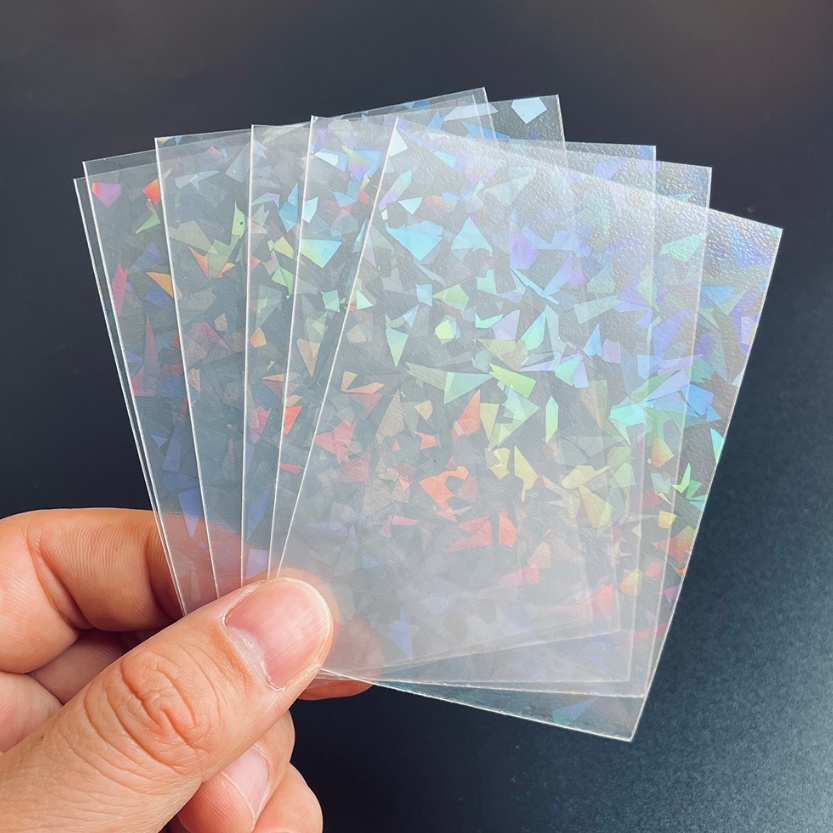 Sleeve Holográfico Gem Gemstone Photocard Kit com 5 Kpop TCG BTS Exo