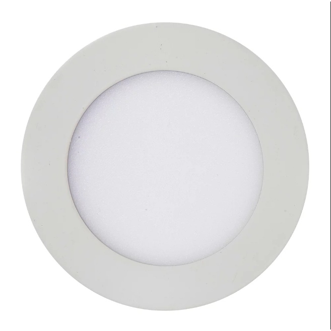 Luminária Led Sobrepor Redonda Slim 12W 3000K Kian em Oferta na Shopee