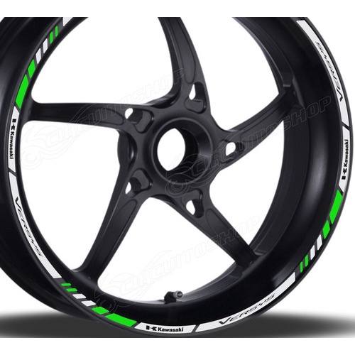 Friso Adesivo Refletivo M6 Roda Moto Kawasaki Versys 1000