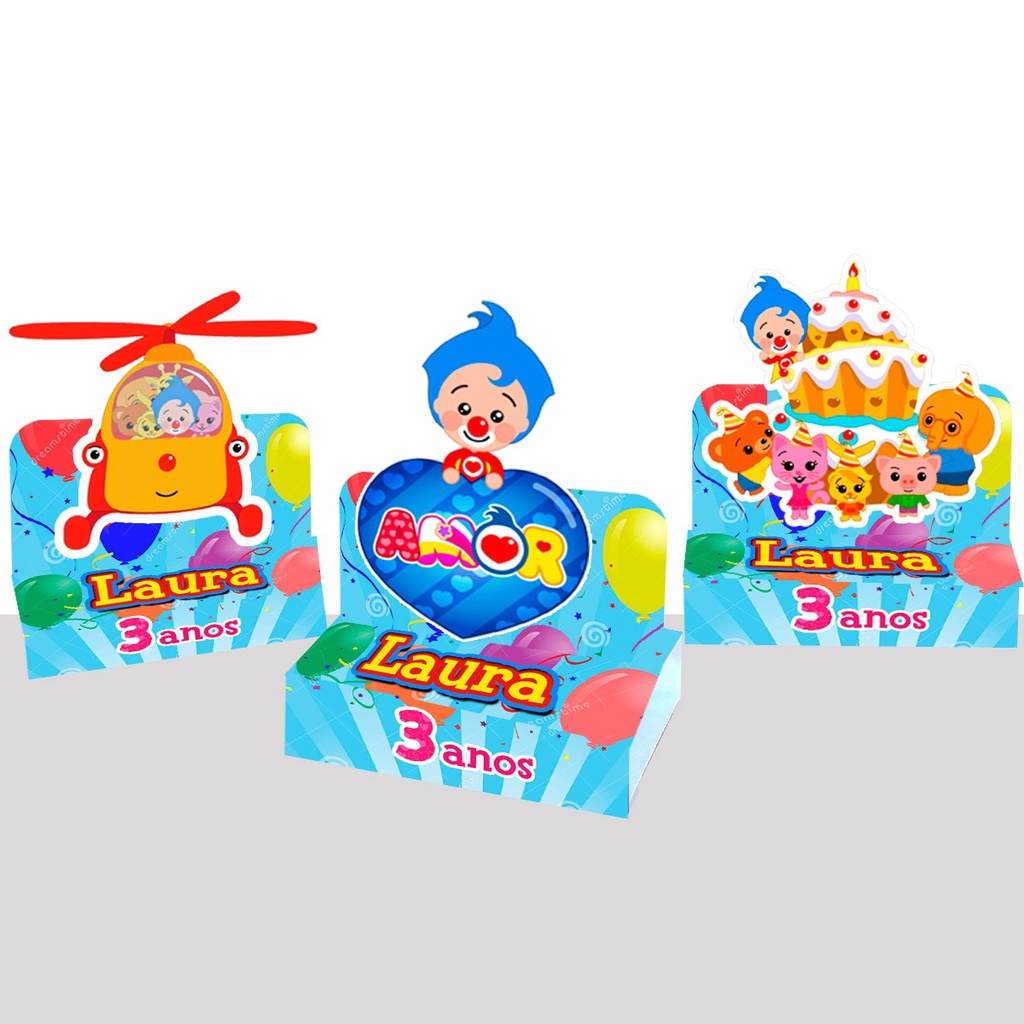 10 Caixinha Porta Chocolate Palhaço Plim Plim Personalizada Lembrancinhas para Aniversário em Oferta na Shopee