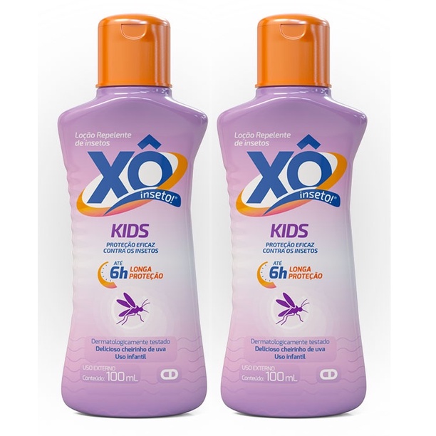 Kit com 2 - Xô Inseto Kids Cimed 100ml (O Autêntico)