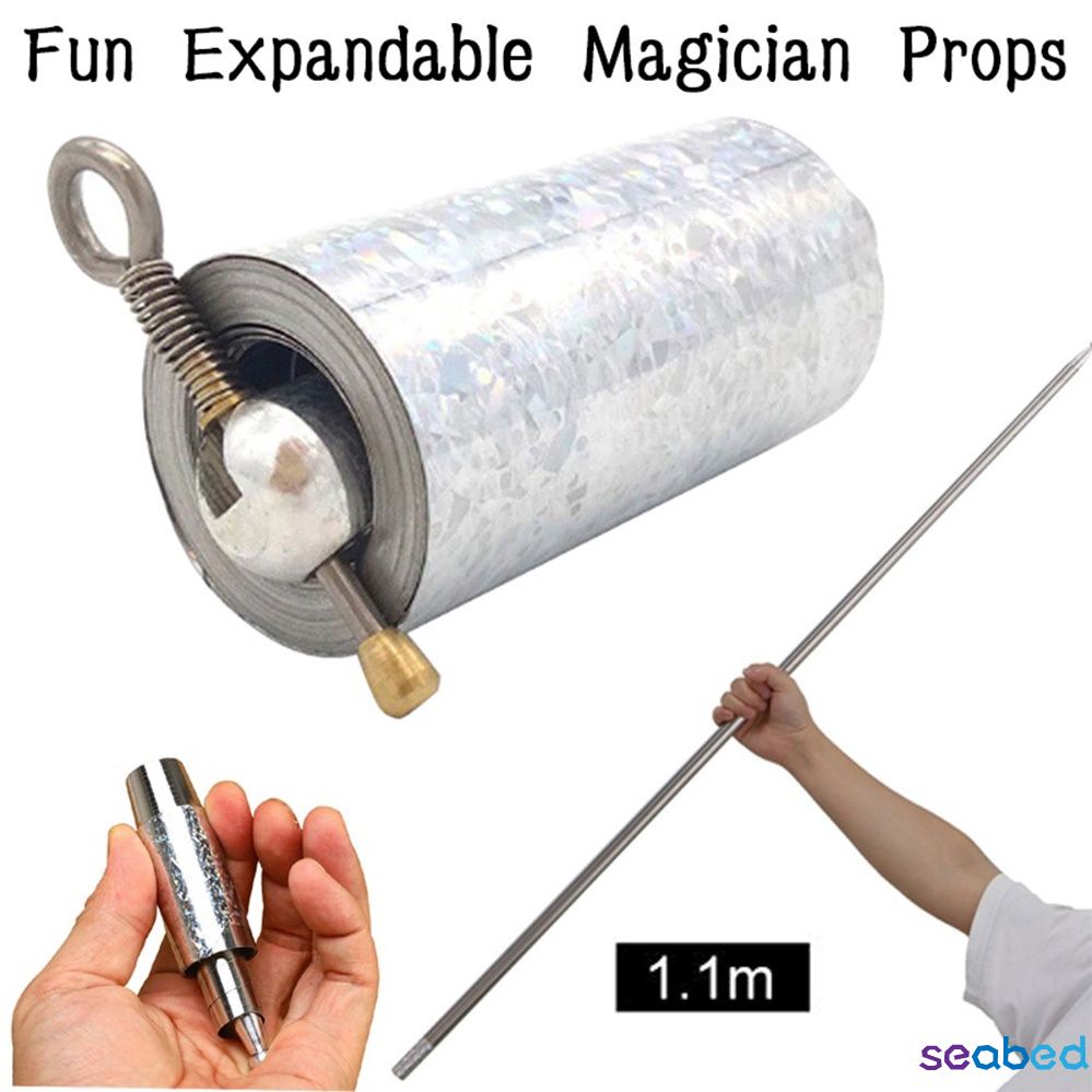 110/150cm Portable Magic Wand Martial Arts Metal Pocket Telescopic Wand