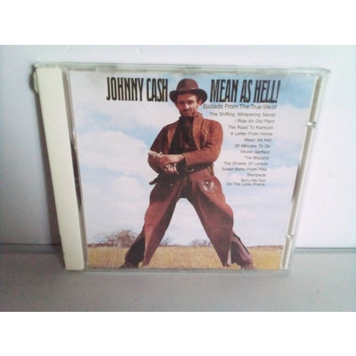 Cd Johnny Cash - Ballads From The True West