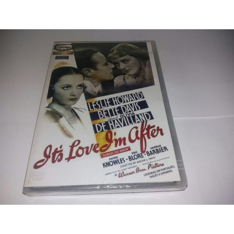 Dvd - Somos do Amor - 1937 - Bette Davis - Olivia de Havilland - Lacrado