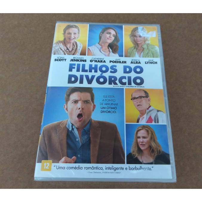 Filhos Do Divorcio DVD filme com Jessica Alba Lacrado Dublado