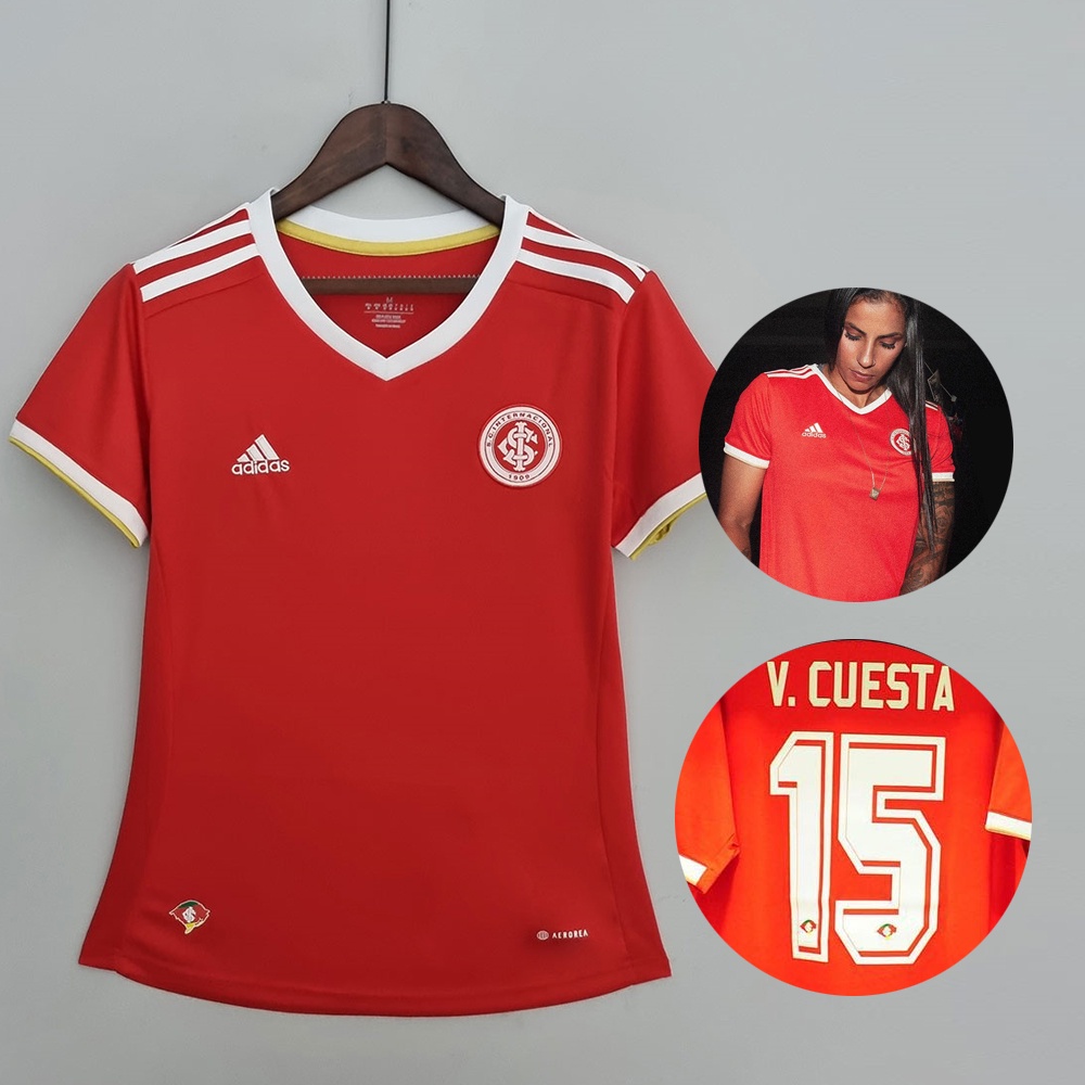 2022 Camiseta De Futebol Internacional Feminina Camisa de Futebol