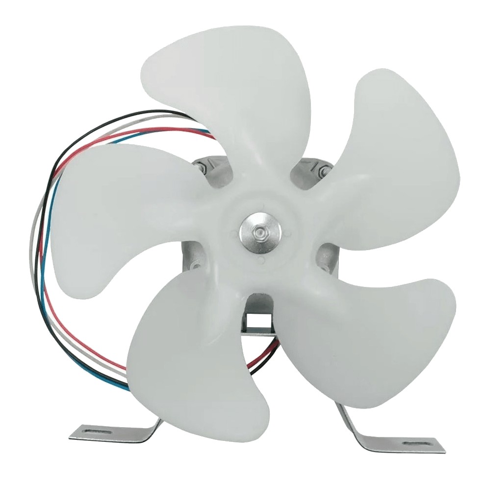 Micro Ventilador 1/25 Bivolt Elco C/ Helice e suporte de pé Freezer Geladeira Expositora Cervejeira