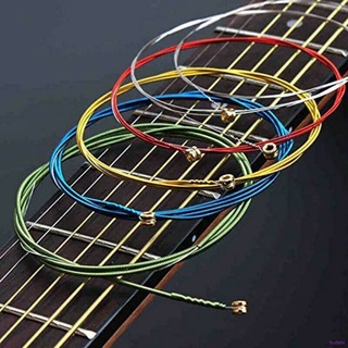 Promoção Encordoamento Jogo de Cordas colorido Corda de Violão 6 cores diferentes ótima qualidade