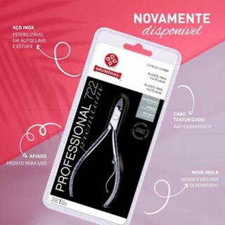 Alicate de Cutícula Professional 722 Mundial Personal Care em Oferta na Shopee