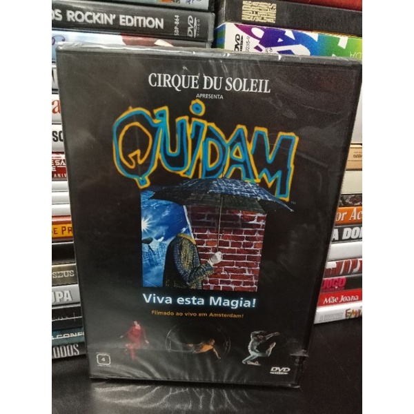 dvd chique eu soleil apresenta quidam viva esta magia lacrado de fabrica original