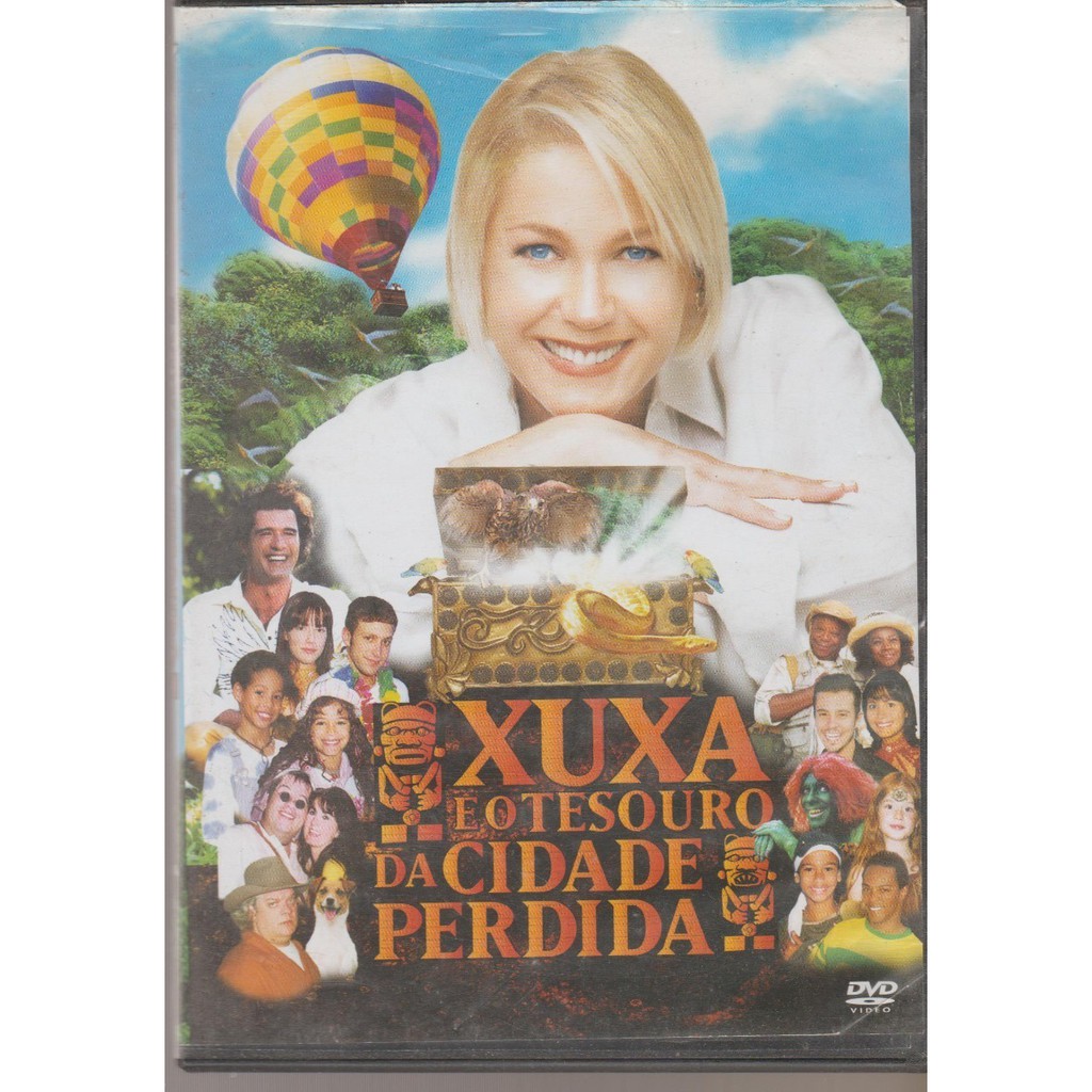 Dvd Xuxa E O Tesouro Da Cidade Perdida 2005 Bruna Marquezine