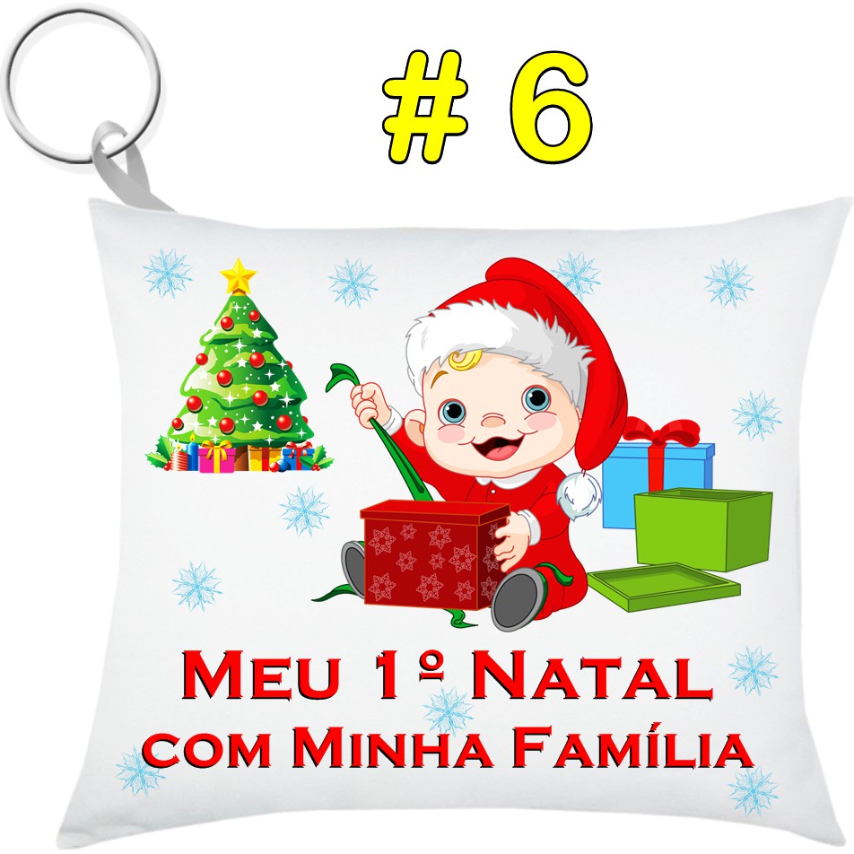 15 Lembrancinhas de Natal e Ano Novo Com seu Nome ou da Família | Shopee  Brasil