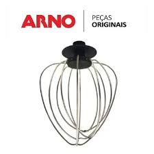 Batedor Leve Batedeira Planetária Arno Bpa/ Bpai/ Sx80 /Sx84 Original, encaixe cor BRANCO. e PRETO