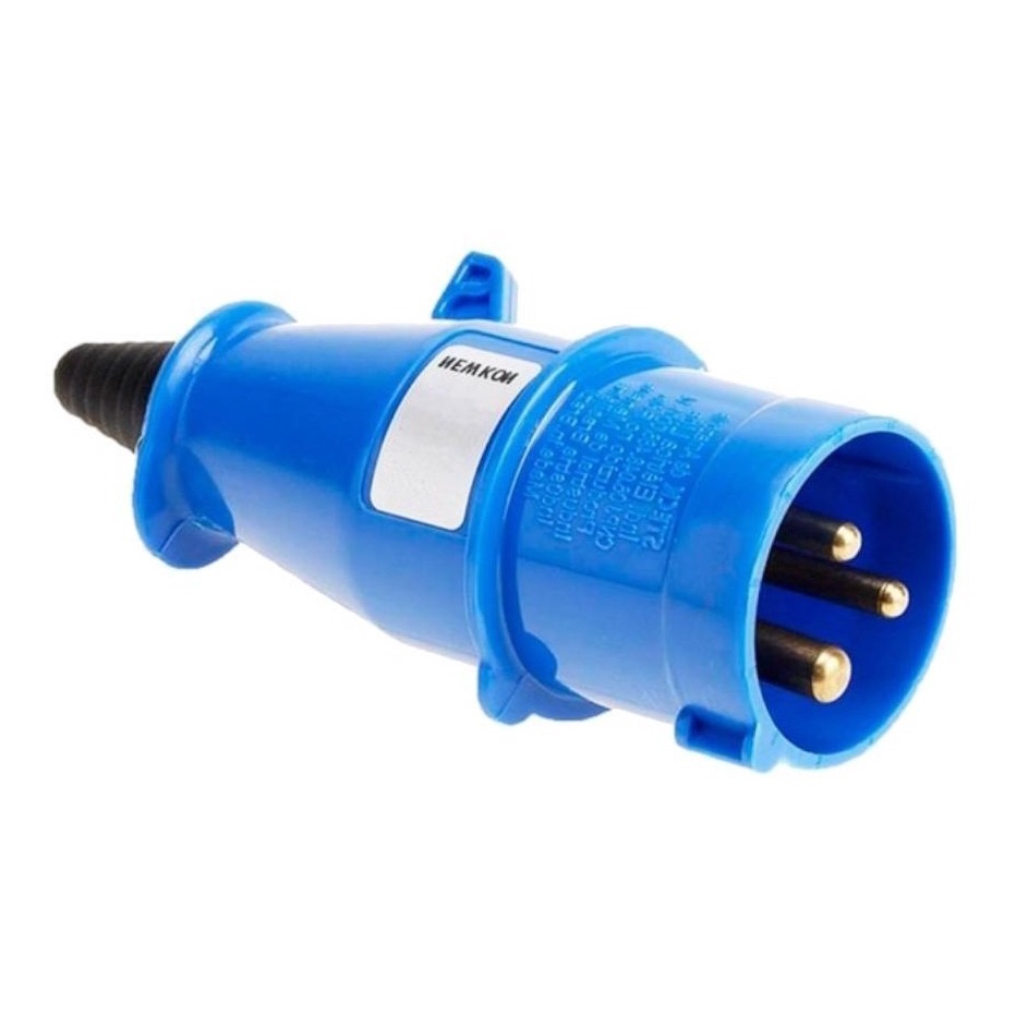 Plug 2P+T 16A 200/250V STECK - N3076 - Steck