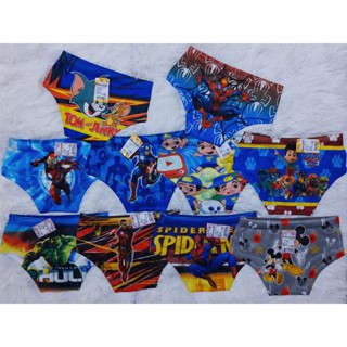 10 Cuecas Infantis Sublimadas Personagens em Oferta na Shopee