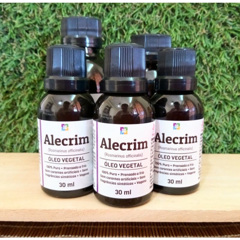 Óleo Vegetal de Alecrim - 100% Puro - Prensado a frio