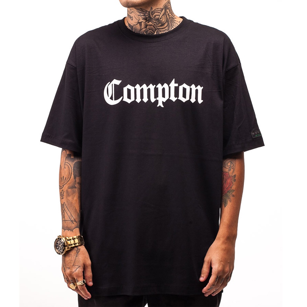 Camiseta Blusa City of Compton Algodão Rap Hip Hop