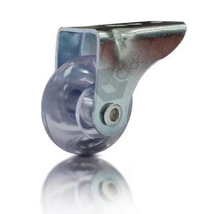 PROMOÇÃO 1 UN Rodizio 38mm para móveis rodinha de gel fixa