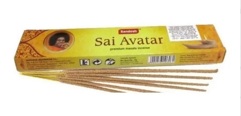 Incenso Indiano De Masala - Sai Avatar 15g Full
