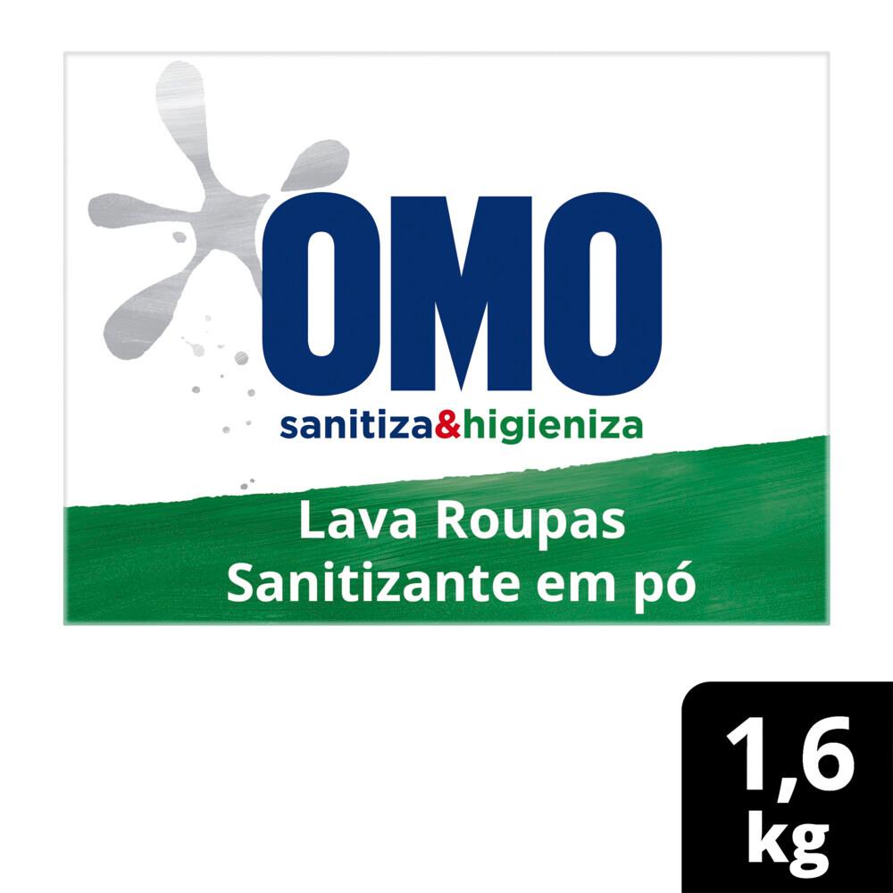 Sanitizante em Pó Omo Lavagem Perfeita 1.6kg - Home & Living