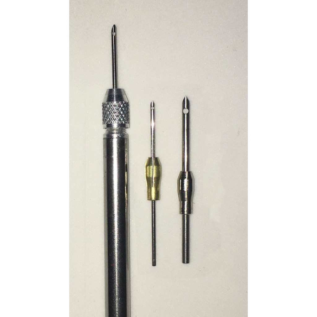 Kit de Agulha mágica com 3 Pontas - 1,0 - 1,2 - 1,8 mm - Agulha para Bordado - Agulha de Artesanato