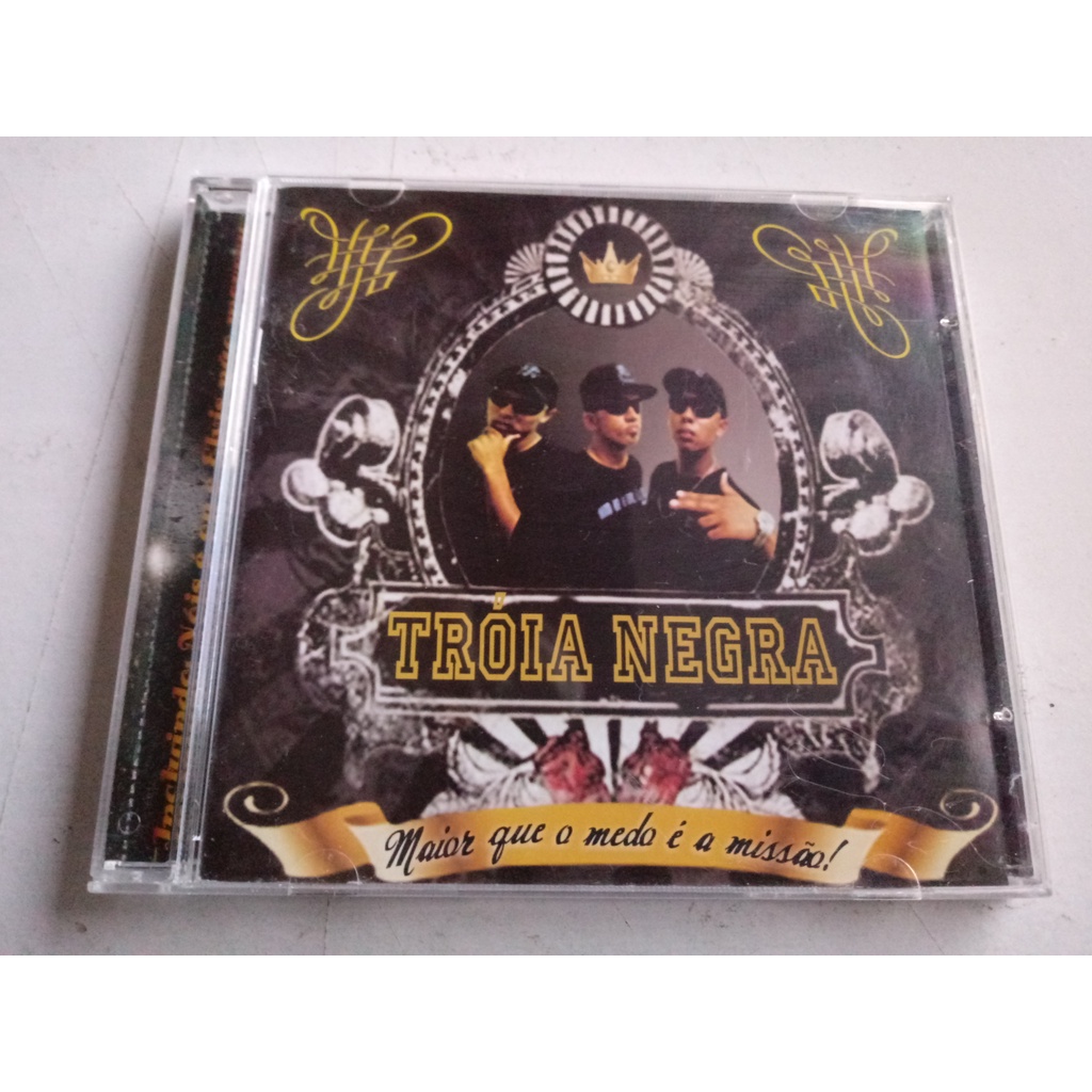 Cd Tróia Negra Maior Que O Medo É A Missão Rap Nacional