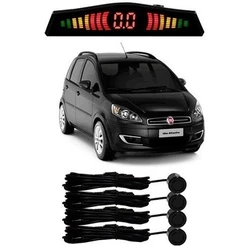 Sensor De Estacionamento Ré Fiat Idea Todos Os Modelos Preto