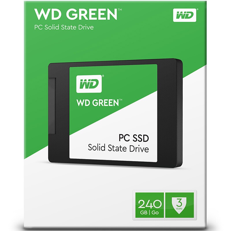 Western Digital WD Verde SSD 120GB 240GB notebook SATA3 Unidade Interna ...