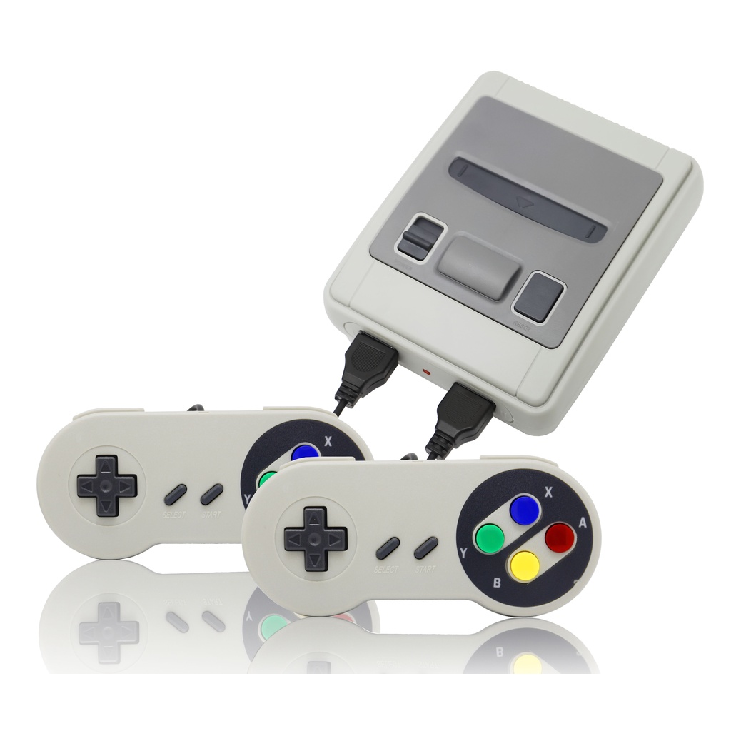 Console Video Game 620 Jogos Clássicos Retrô Super Mini Nintendo Com 2 Controles Bivolt Nostalgia