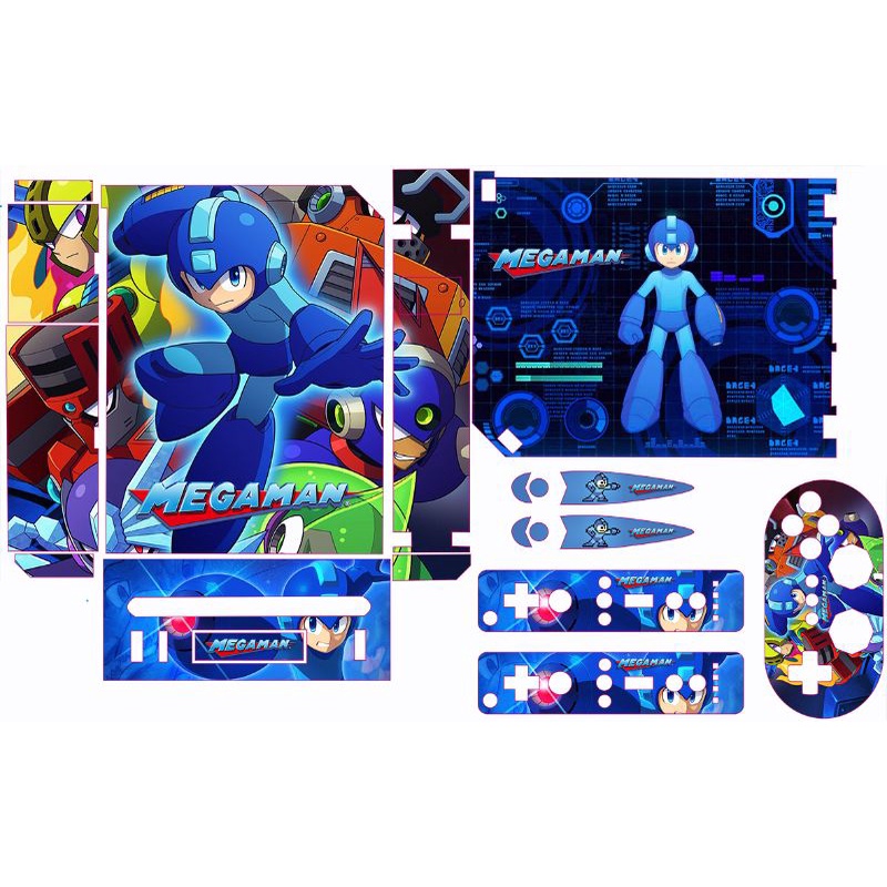 Skin Adesiva Nintendo Wii - Megaman