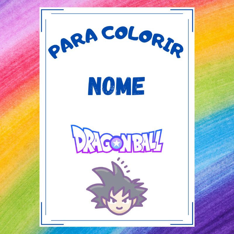 Desenho de dragonball z pintado e colorido por Usuário não