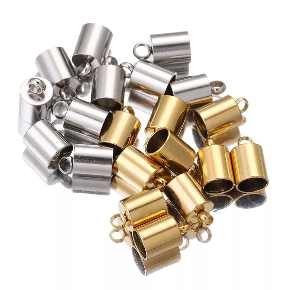 terminal colagem para Bijuteria - artesanato - 7mm 100 peças em Oferta na Shopee