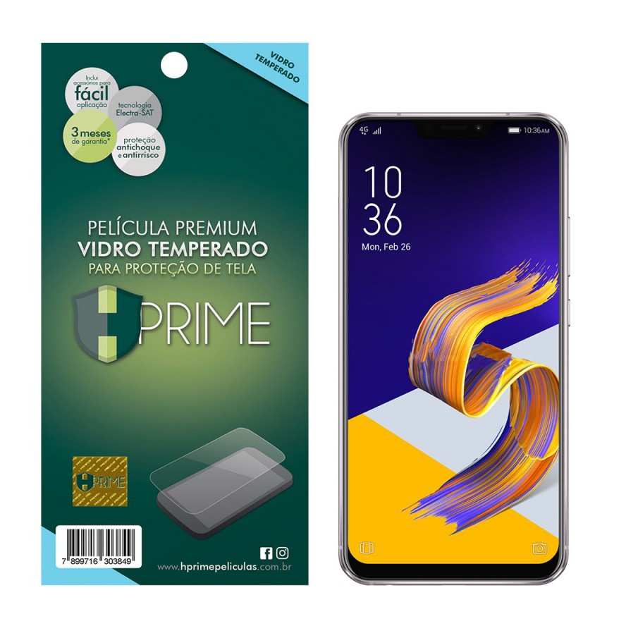 Película Hprime Vidro Temperado Asus Zenfone 5 Ze620kl