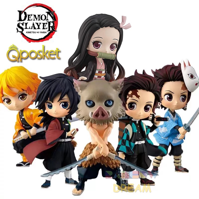 Boneco Demon Slayer Kimetsu no Yaiba Inosuke Hashibira Qposket