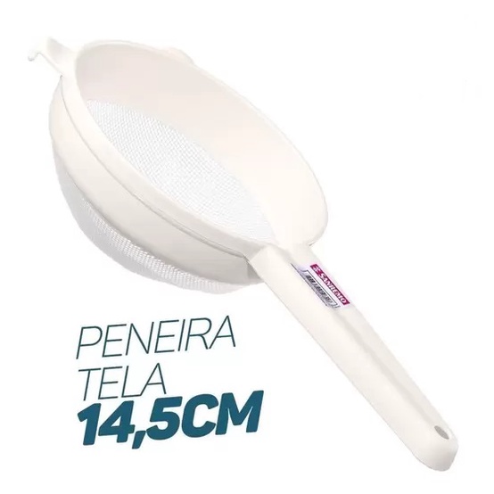 Peneira Tela Nylon Plastico Sanremo 14,5cm