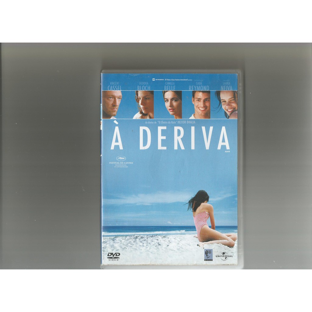 DVD * Á DERIVA * DEBORA BLOCH - CAUÃ REYMOND - USADO