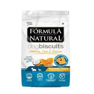 Biscoito Formula Natural Cães Adultos Raças Mini e Pequenas Abobora ? 250g em Oferta na Shopee