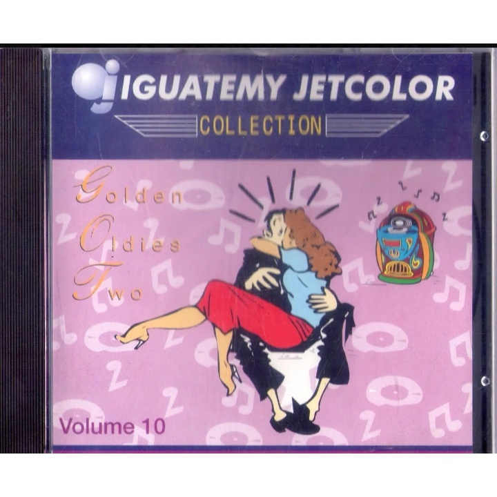 CD Original: Golden Oldies Two Iguatemy Jetcolor Collection Vol. 10 (Conway Twitty, Dinah Washington, Shocking Blue, The Platters, Brian Hyland, The Tremeloes, Harold Melvin & The Blue Notes, Morris Albert, The Penguins, The Cascades, Rock)