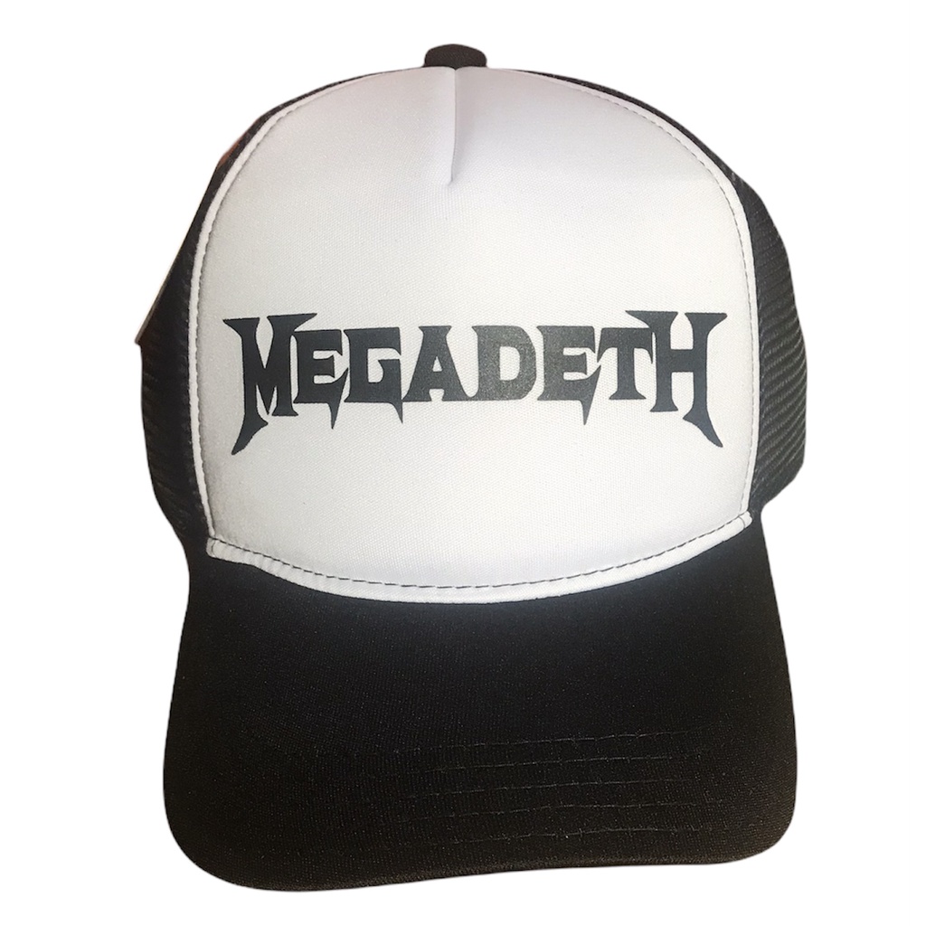 Boné Trucker Tela Megadeth Heavy Metal Rock