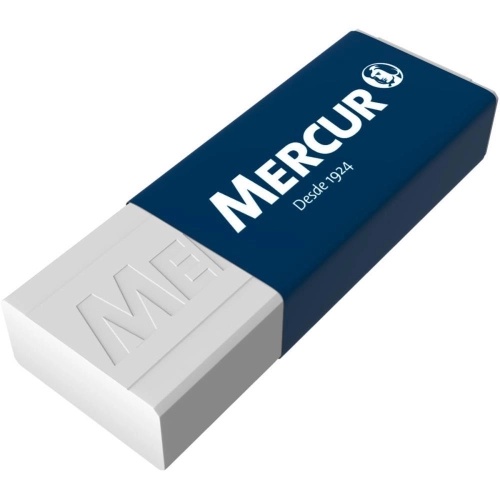 Borrracha Branca c/ Capa de Papel Grande - Mercur