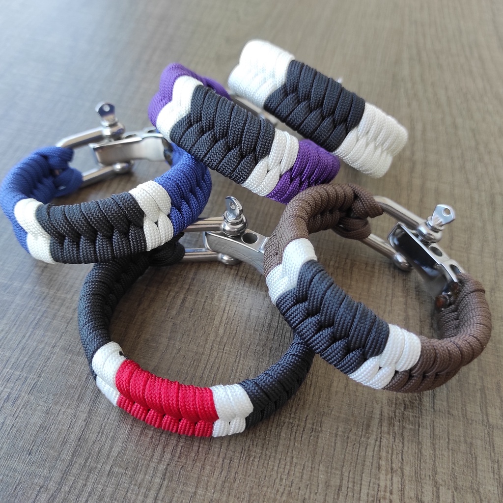 Pulseira Jiu Jitsu Paracord BJJ Faixa Preta Marrom Roxa Azul Branca TORINO1 Shopee Brasil