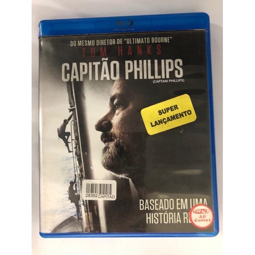 Capitao Phillips - Tom Hanks - Bluray Usado