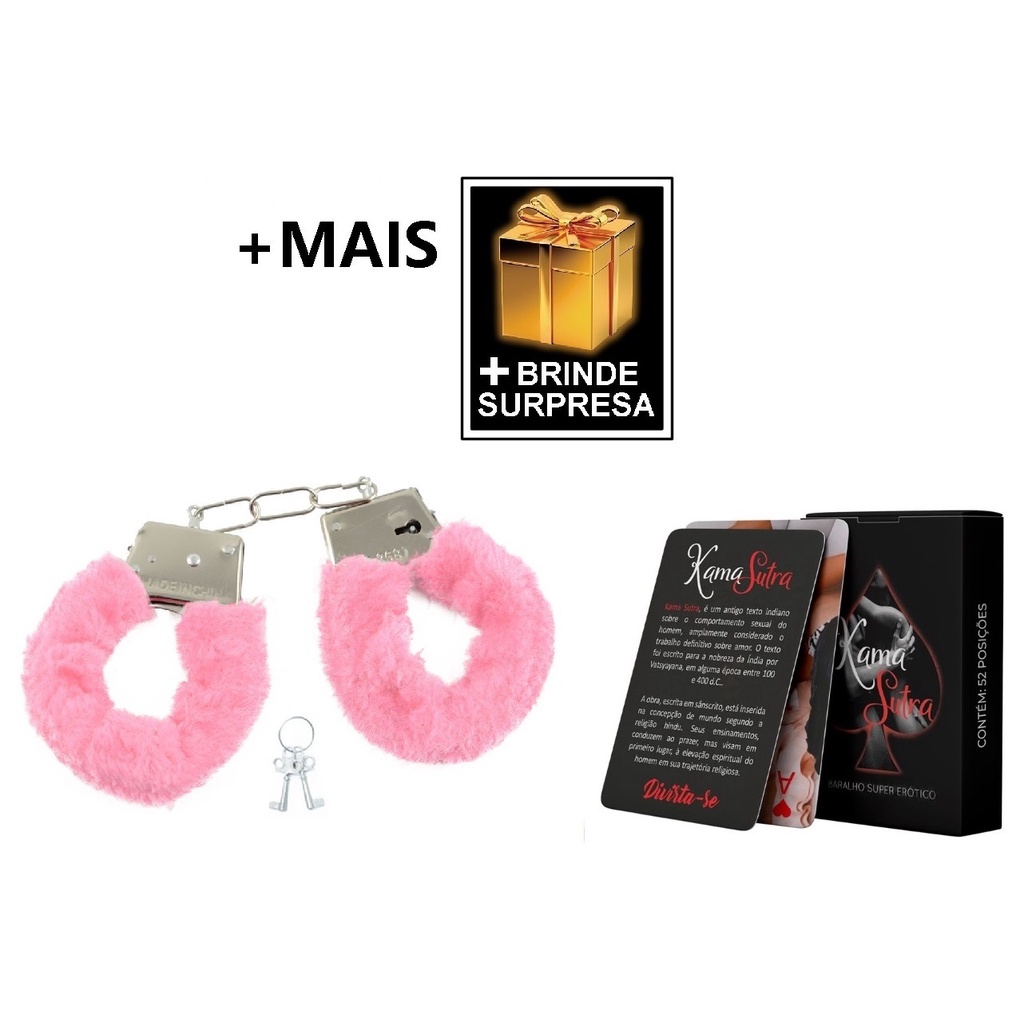 Kit Algemas De Metal Baralho Kama Sutra 2 Brindes 1 Lubrificante Intimo Shopee Brasil 0908