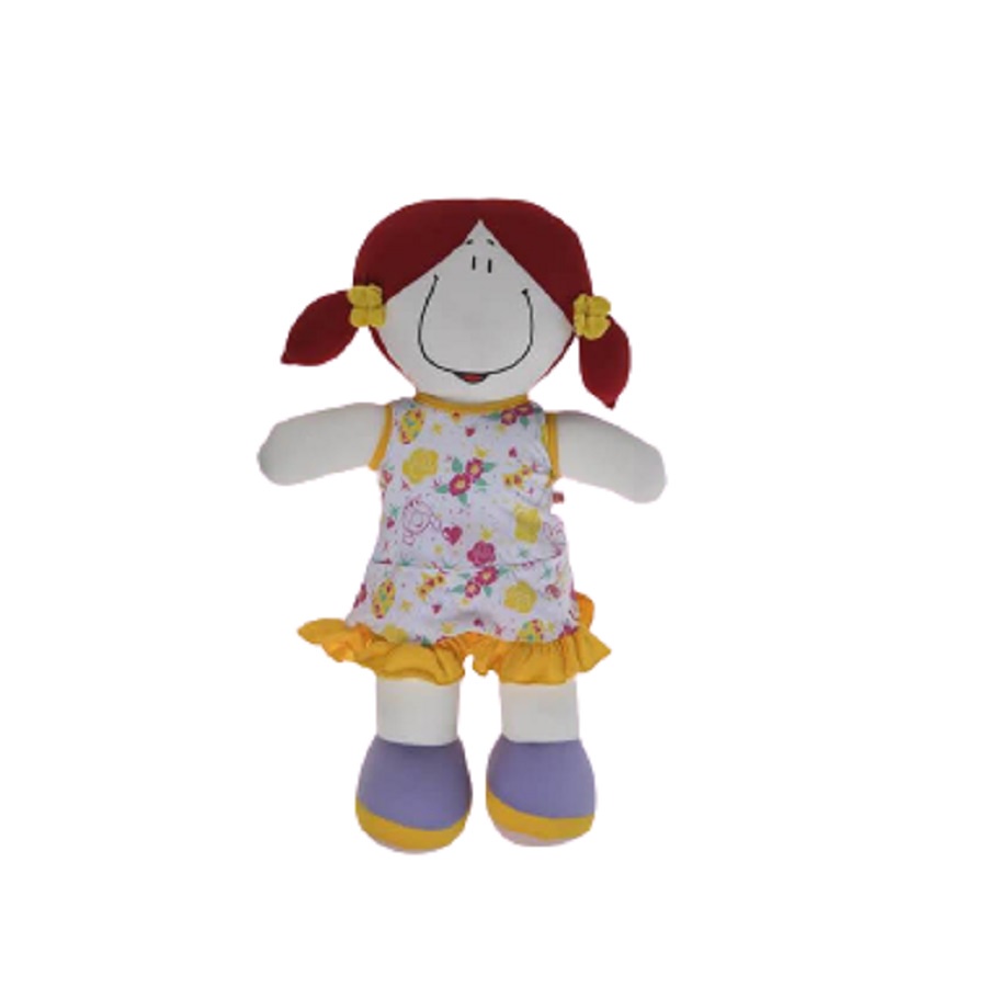 Boneca de Pano Mel Tam. B1 Turma da Mel
