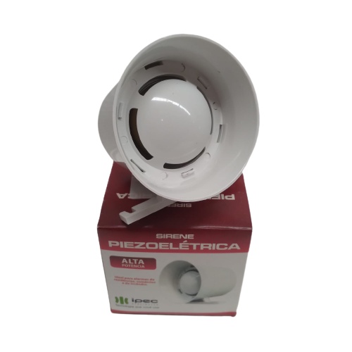 SIRENE PARA ALARME DIGITAL 1 SOM BRANCA
