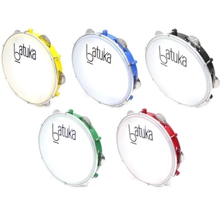 Pandeiro Batuka 10" Luen ABS Pele Leitosa