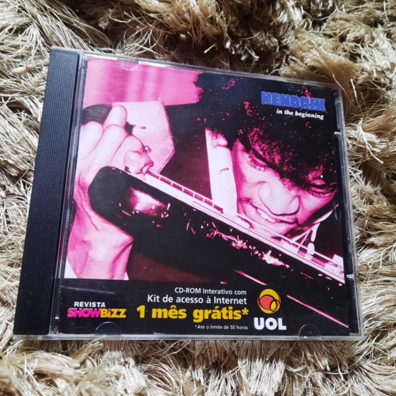 Cd Jimi Hendrix - Hendrix In The Beginning (1999, Revista ShowBizz)