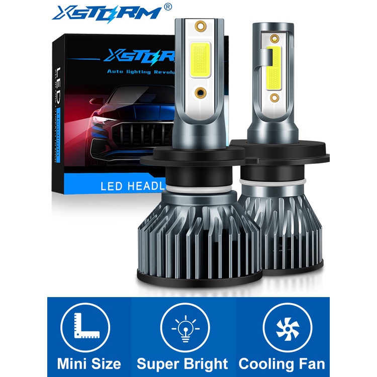 2 Pçs Farol Led H1 H4 H7 Lâmpada H8 H11 9005 HB3 9006 HB4 9004 HB1 9007
