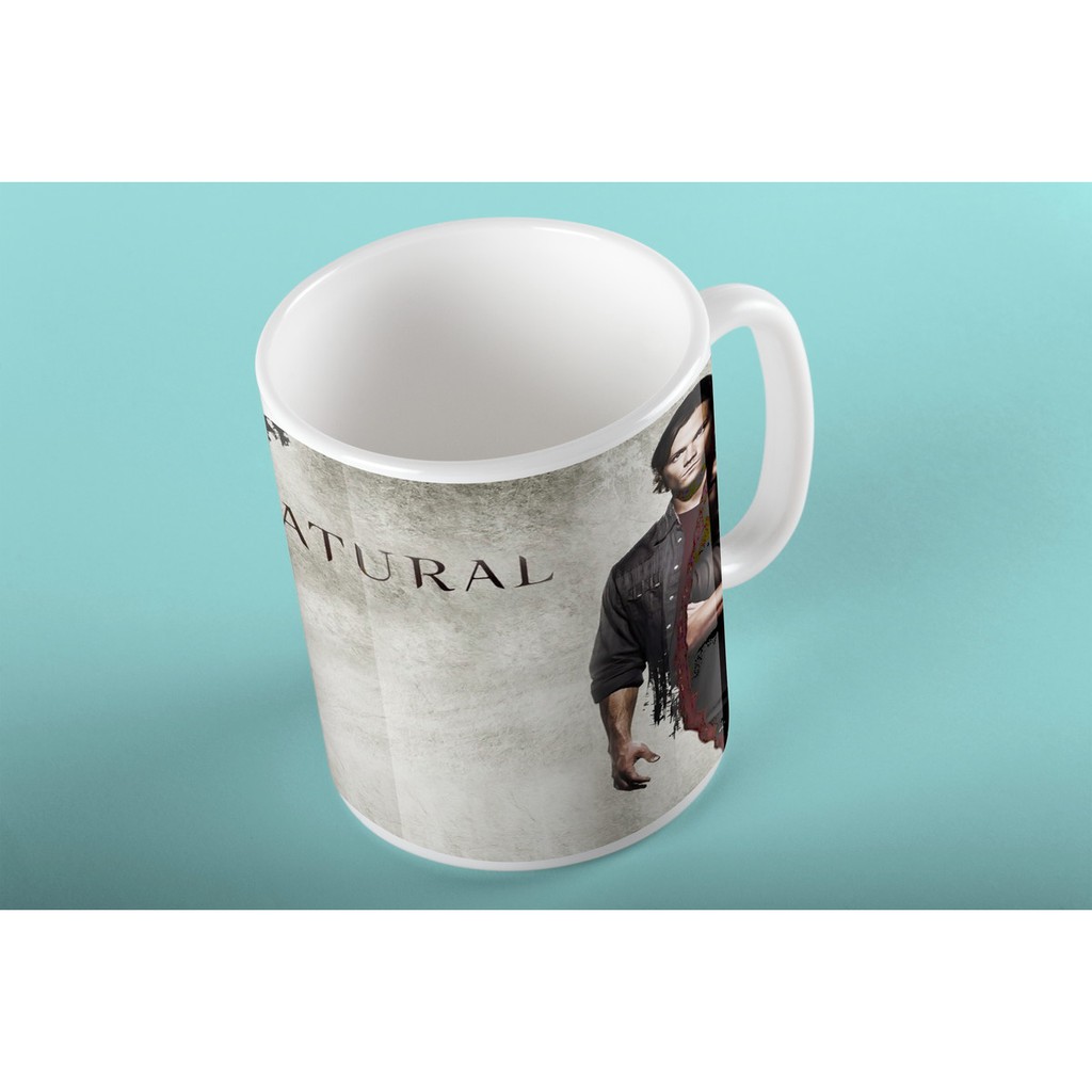 Caneca Supernatural 12 Série Dean Sam Winchester